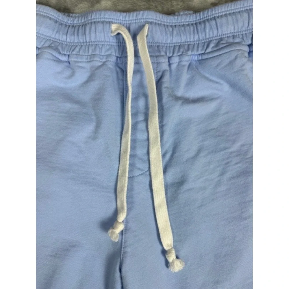 Arjen Kroos Shorts Mens S Light Blue Cotton Lounge Gym Drawstring AK Logo - Picture 3 of 10